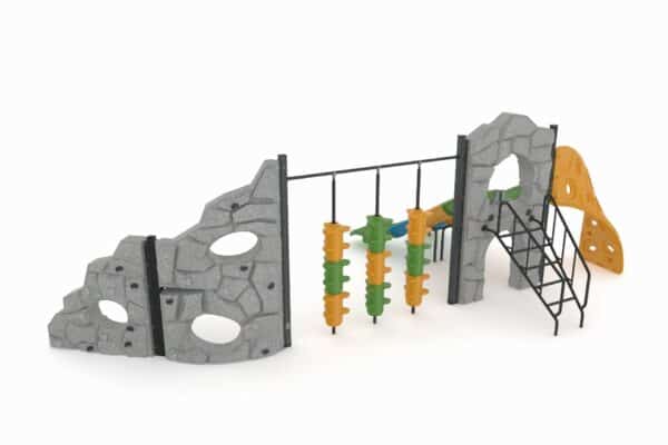 Boulderwand met glijbanen  (AS0929) - Afbeelding 3
